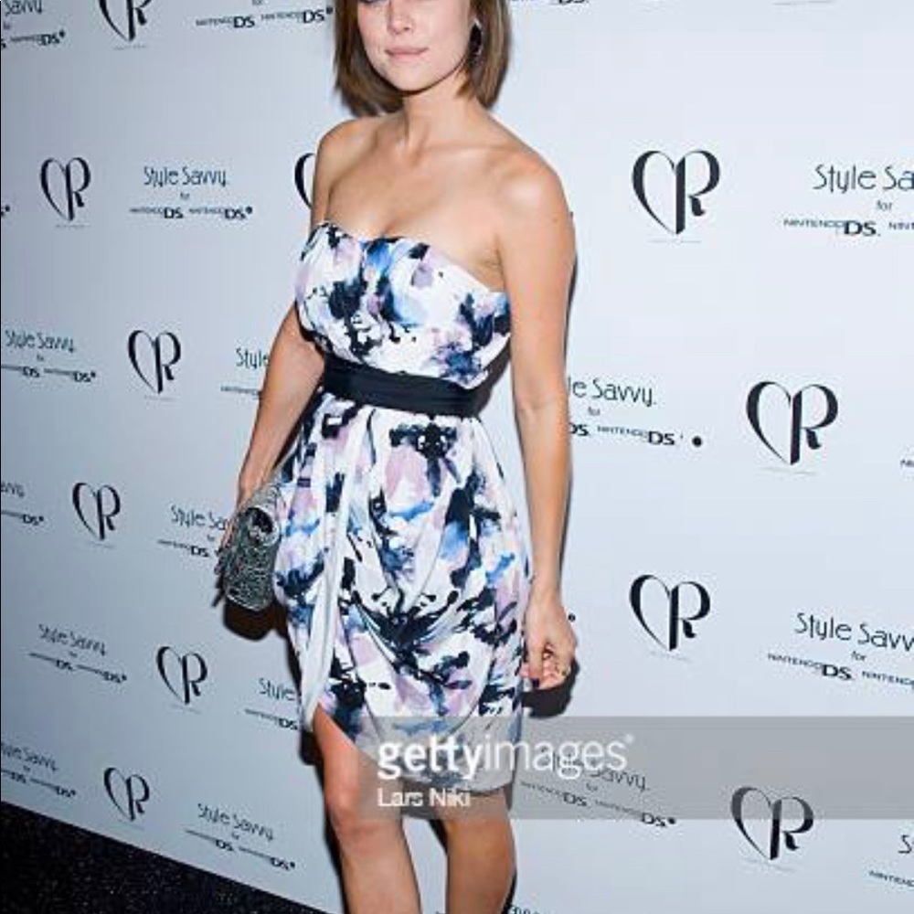 Charlotte Ronson Watercolor Dress